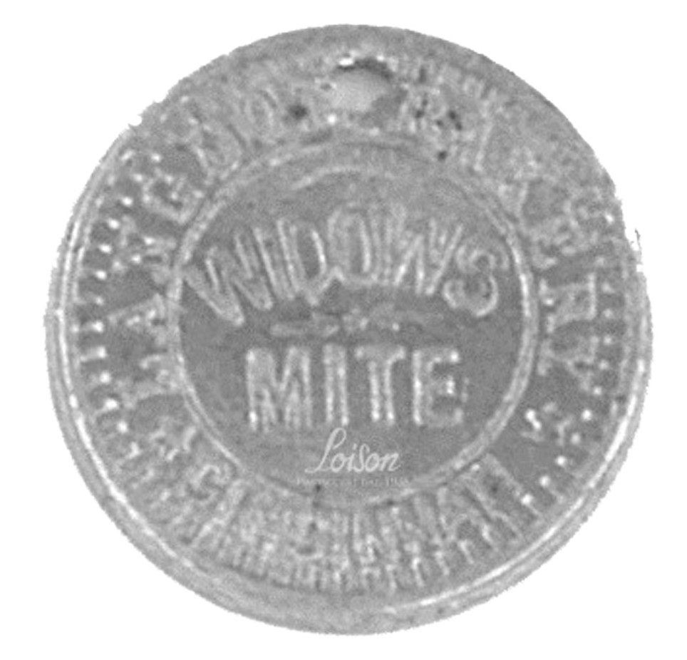 Bread token Langdon Bakery Loison Museum