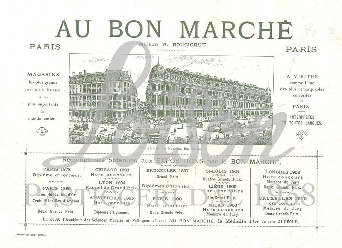Au Bon Marché print - Loison Museum
